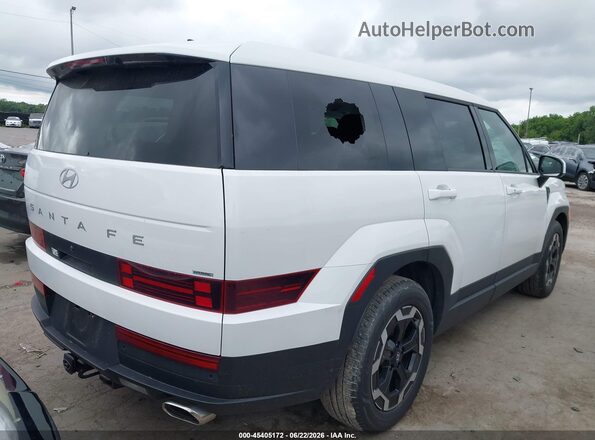 5NMP1DGL8SH109859 2025 HYUNDAI SANTA FE White Задня права чверть