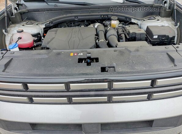 5NMP1DGLXSH112486 2025 HYUNDAI SANTA Gray Vista del compartimento del motor