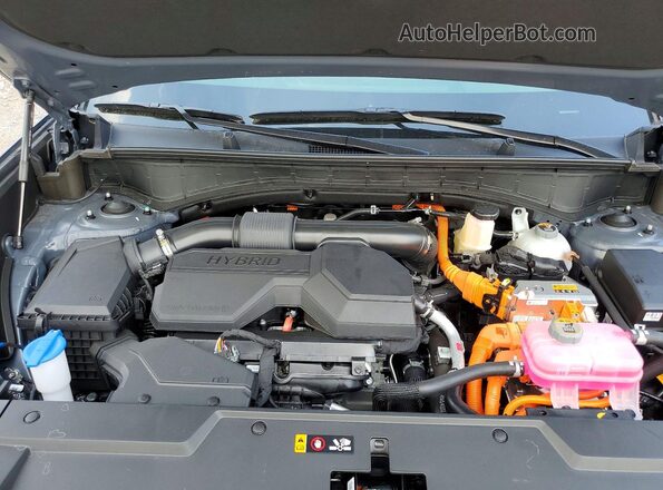5NMP24G10TH109335 2026 HYUNDAI SANTA Charcoal ძრავის განყოფილების ხედი