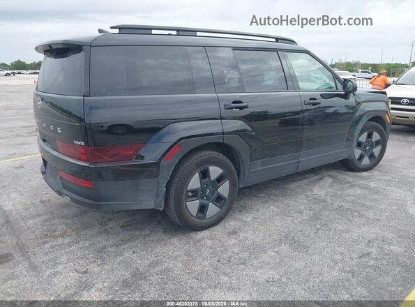5NMP24G11SH067269 2025 HYUNDAI SANTA FE HYBRID Black Задня права чверть