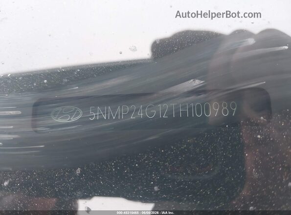 5NMP24G12TH100989 2026 HYUNDAI SANTA FE HYBRID Gray Vista del compartimento del motor