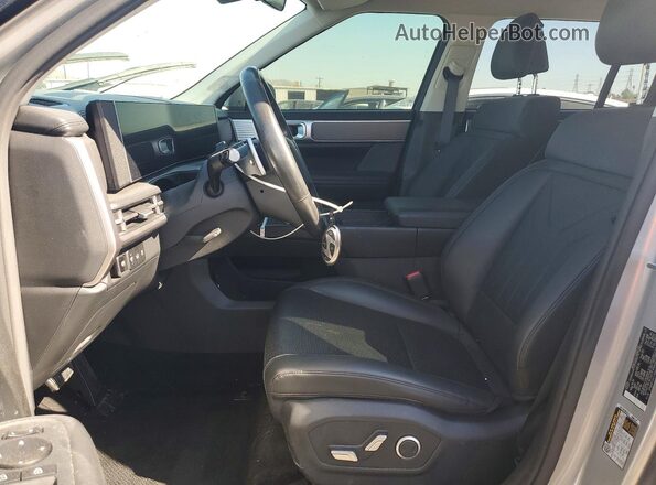 5NMP24G14RH007299 2024 HYUNDAI SANTA Gray Widok wnętrza z przodu