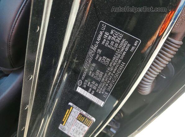5NMP24G15RH014844 2024 HYUNDAI SANTA Black VIN կոդի պիտակի տեսք