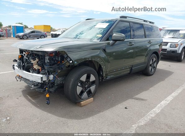 5NMP24G15TH095223 2026 HYUNDAI SANTA FE HYBRID Green Առջևի ձախ երեք քառորդ տեսարան