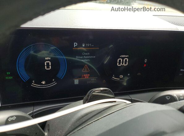 5NMP24G16RH013248 2024 HYUNDAI SANTA Black Vista del cuadro de instrumentos