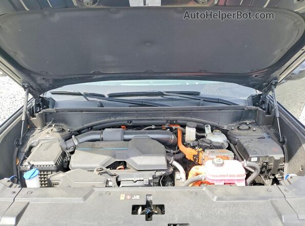 5NMP24G16RH013248 2024 HYUNDAI SANTA Black Vista del compartimento del motor