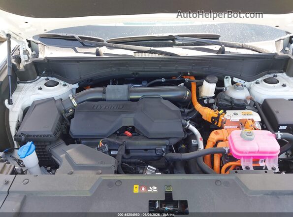 5NMP24G17TH088595 2026 HYUNDAI SANTA FE HYBRID White Vista trasera