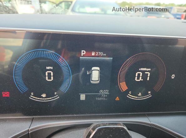 5NMP24GL0SH136759 2025 HYUNDAI SANTA Gray Vista del cuadro de instrumentos