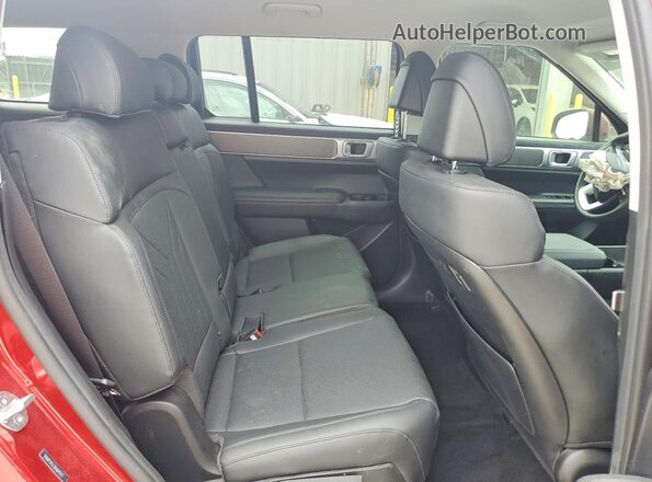 5NMP24GL1RH049575 2024 HYUNDAI SANTA Red Rear interior view