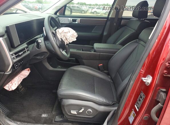 5NMP24GL1RH049575 2024 HYUNDAI SANTA Red Front interior view
