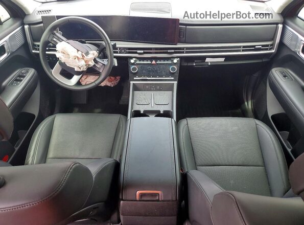5NMP24GL1RH049575 2024 HYUNDAI SANTA Red Dashboard view