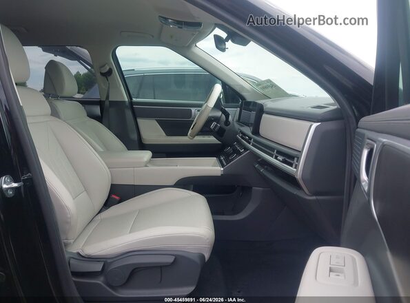 5NMP24GL4RH037632 2024 HYUNDAI SANTA FE Black Widok wnętrza z przodu