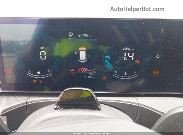 5NMP24GL4RH037713 2024 HYUNDAI SANTA FE Gray Widok tylnych siedzeń