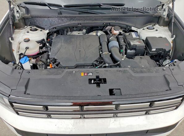 5NMP24GL4SH090532 2025 HYUNDAI SANTA White Engine compartment view