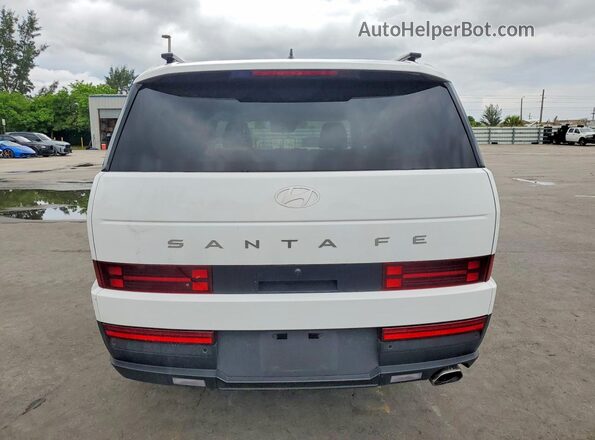 5NMP24GL4SH090532 2025 HYUNDAI SANTA White Rear view