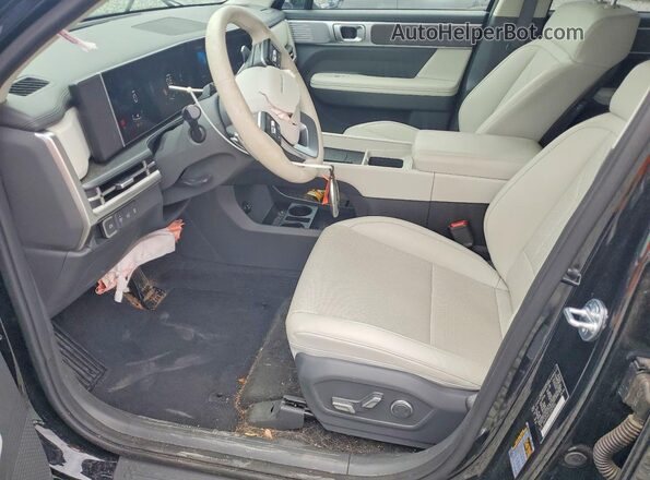 5NMP24GL5SH111016 2025 HYUNDAI SANTA Black Front interior view