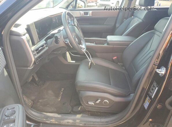 5NMP24GL5SH119049 2025 HYUNDAI SANTA Black Vista interior delantera