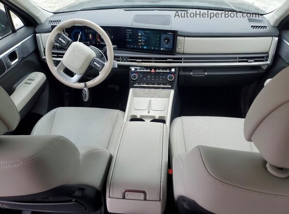 5NMP24GL6RH018032 2024 HYUNDAI SANTA Black Widok deski rozdzielczej