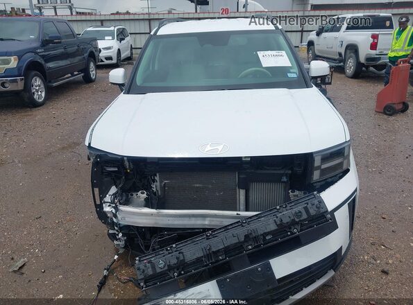 5NMP24GL6TH179911 2026 HYUNDAI SANTA FE White Առջևի վահանակի տեսք