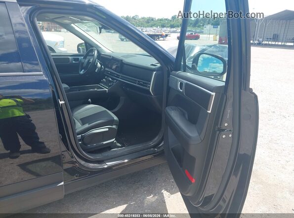 5NMP24GL8RH005816 2024 HYUNDAI SANTA FE Black Widok wnętrza z przodu
