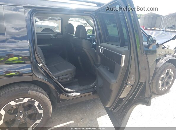5NMP24GL8RH005816 2024 HYUNDAI SANTA FE Black Widok naklejki z numerem VIN