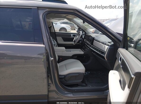 5NMP24GL8SH117005 2025 HYUNDAI SANTA FE Gray Вид салону спереду