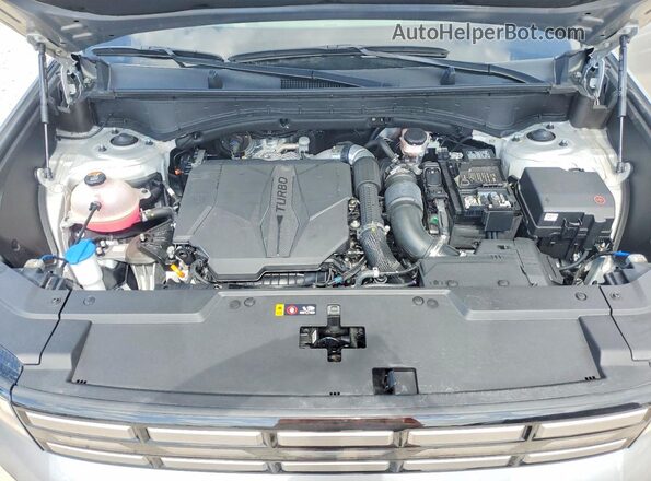 5NMP24GLXSH089613 2025 HYUNDAI SANTA Silver Engine compartment view