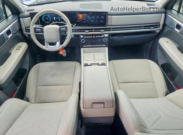 5NMP24GLXSH089613 2025 HYUNDAI SANTA Silver Dashboard view