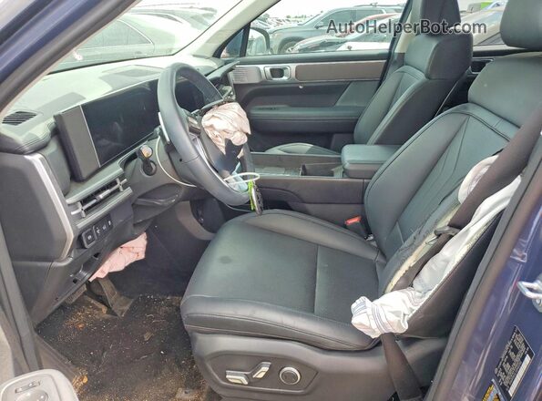 5NMP24GLXSH123145 2025 HYUNDAI SANTA Blue Widok wnętrza z przodu