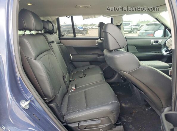 5NMP24GLXSH123145 2025 HYUNDAI SANTA Blue Widok wnętrza z tyłu