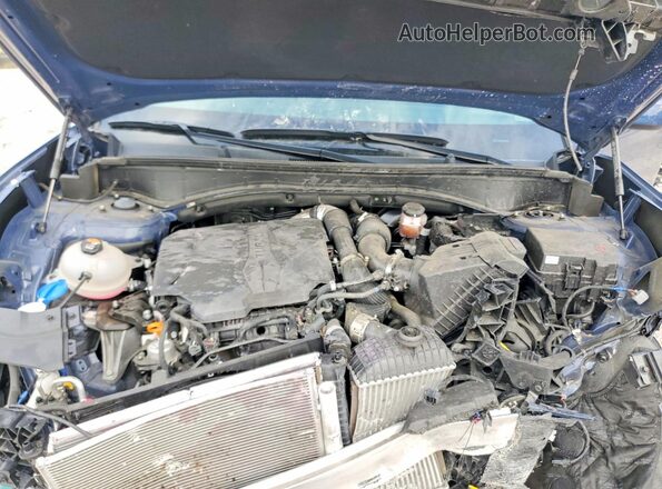 5NMP24GLXSH123145 2025 HYUNDAI SANTA Blue Widok komory silnika
