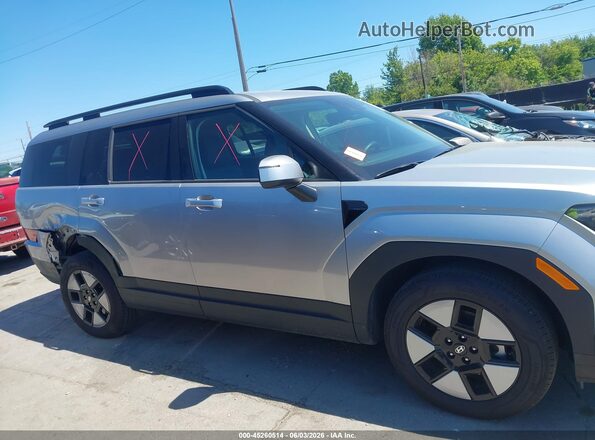 5NMP2DG10SH058157 2025 HYUNDAI SANTA FE HYBRID Silver Սալոնի հետևի տեսք