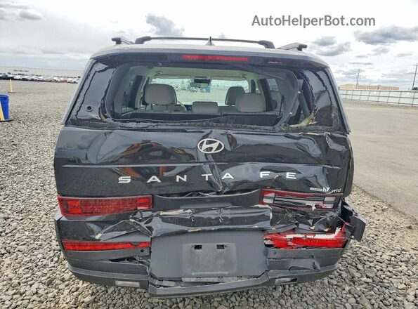 5NMP2DG12RH001033 2024 HYUNDAI SANTA Black Вид ззаду