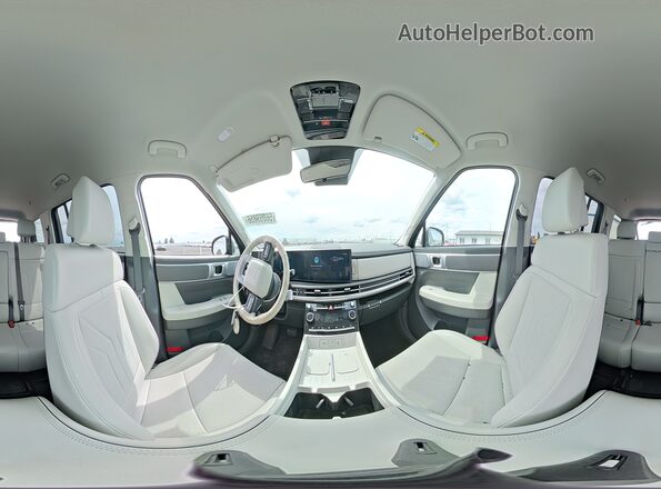 5NMP2DG12RH001033 2024 HYUNDAI SANTA Black Панорамний вид салону 360°