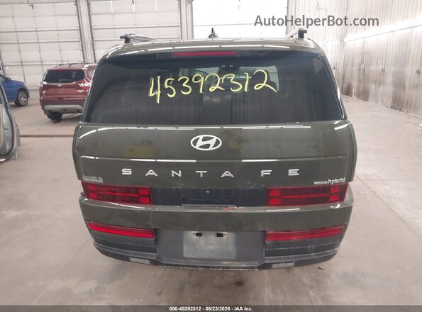 5NMP2DG13SH021720 2025 HYUNDAI SANTA FE HYBRID Green 