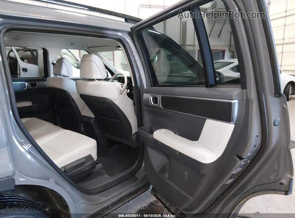 5NMP2DG13SH022236 2025 HYUNDAI SANTA FE HYBRID Gray Vista de la etiqueta del VIN