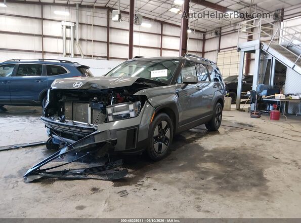 5NMP2DG13SH022236 2025 HYUNDAI SANTA FE HYBRID Gray Vista interior de 360 grados
