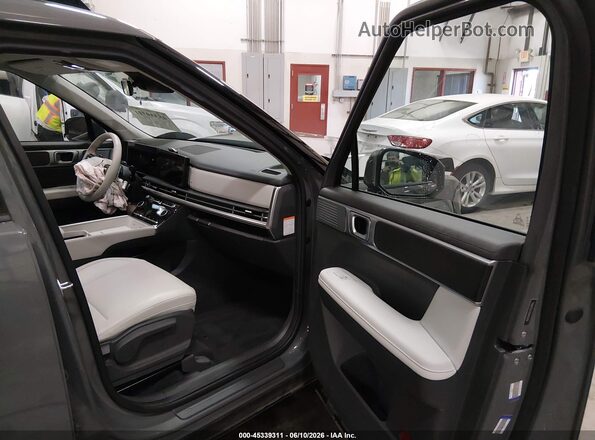 5NMP2DG13SH022236 2025 HYUNDAI SANTA FE HYBRID Gray Vista interior delantera