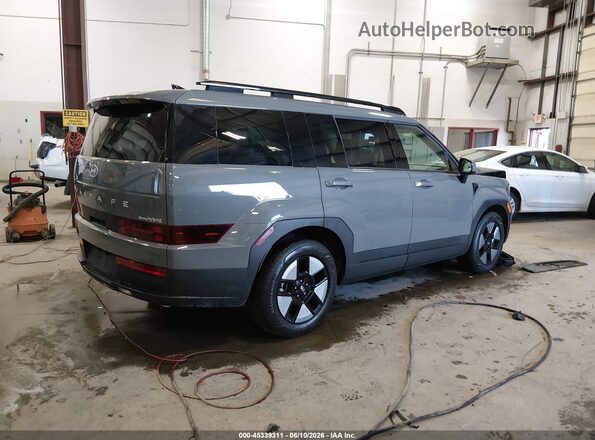 5NMP2DG13SH022236 2025 HYUNDAI SANTA FE HYBRID Gray Trasero derecho