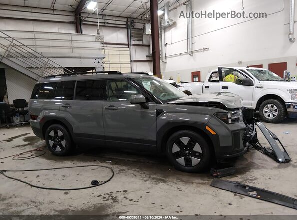 5NMP2DG13SH022236 2025 HYUNDAI SANTA FE HYBRID Gray Vista interior trasera