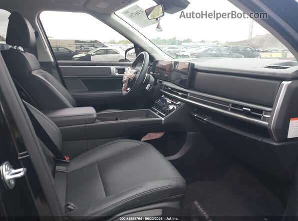 5NMP2DG13SH042874 2025 HYUNDAI SANTA FE HYBRID Black Front interior view