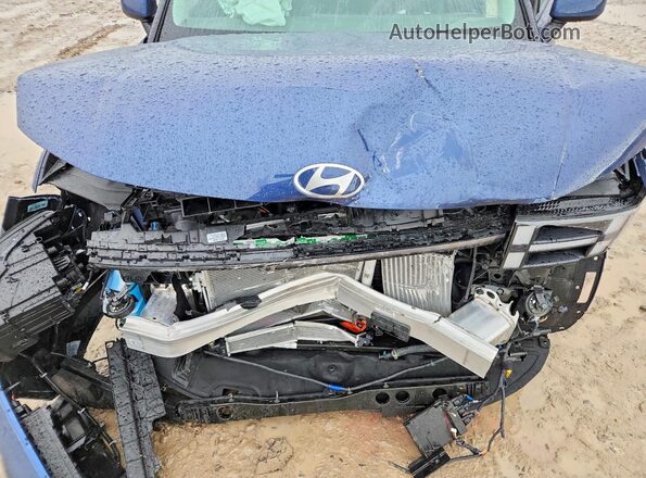 5NMP2DG13SH045774 2025 HYUNDAI SANTA Blue Engine compartment view