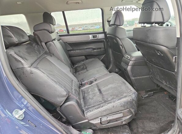 5NMP2DG13SH045774 2025 HYUNDAI SANTA Blue Rear interior view
