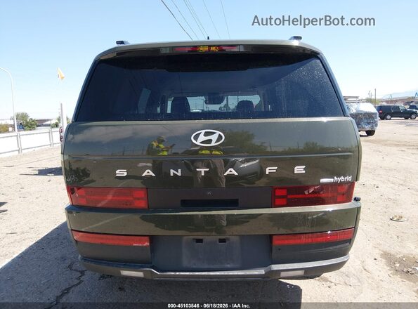 5NMP2DG14RH005584 2024 HYUNDAI SANTA FE HYBRID Green 
