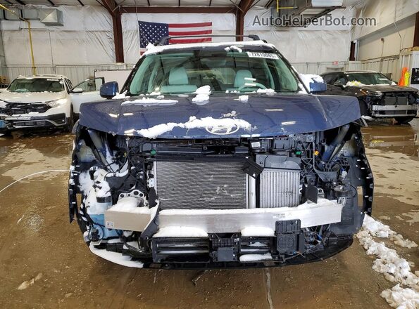5NMP2DG14SH067671 2025 HYUNDAI SANTA Blue Front view