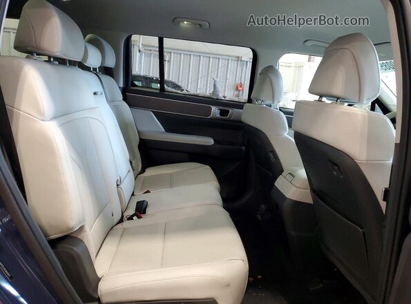 5NMP2DG14SH067671 2025 HYUNDAI SANTA Blue Rear interior view