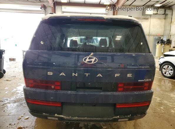 5NMP2DG14SH067671 2025 HYUNDAI SANTA Blue Rear view