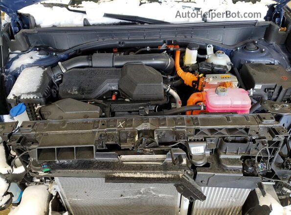 5NMP2DG14SH067671 2025 HYUNDAI SANTA Blue Engine compartment view