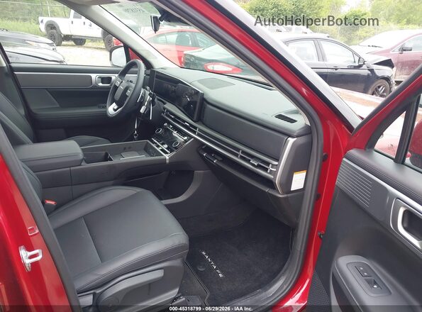 5NMP2DG16SH059846 2025 HYUNDAI SANTA FE HYBRID Red წინა სალონის ხედი