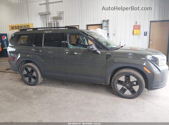5NMP2DG17SH069236 2025 HYUNDAI SANTA FE HYBRID Green Vista interior trasera
